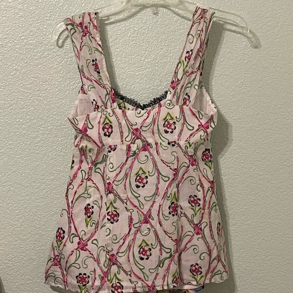 Nanette Lepore summer top button down front NWOT - Picture 7 of 7